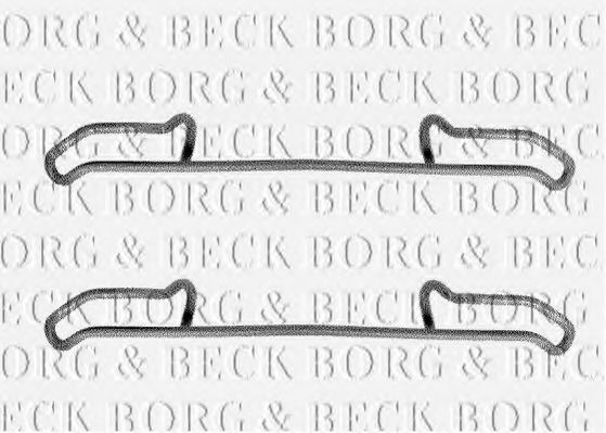 BBK1137 BORG+%26+BECK Accessory Kit, disc brake pads