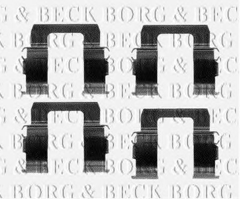BBK1147 BORG+%26+BECK Accessory Kit, disc brake pads