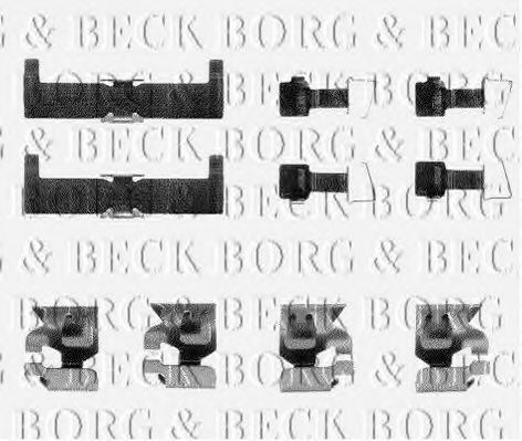 BBK1169 BORG+%26+BECK Accessory Kit, disc brake pads