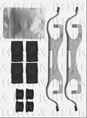 BBK1590 BORG+%26+BECK Accessory Kit, disc brake pads