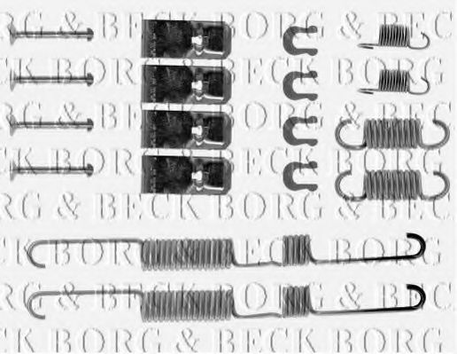 BBK6109 BORG+%26+BECK Accessory Kit, disc brake pads