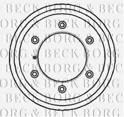 BBR7056 BORG+%26+BECK Brake Drum