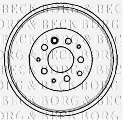 BBR7070 BORG+%26+BECK Brake System Brake Drum