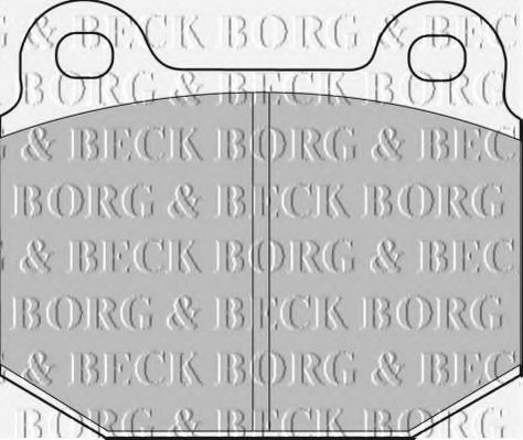 BBP1005 BORG+%26+BECK Brake System Brake Pad Set, disc brake