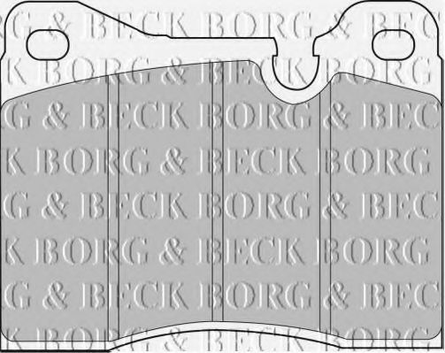 BBP1014 BORG+%26+BECK Brake System Brake Pad Set, disc brake