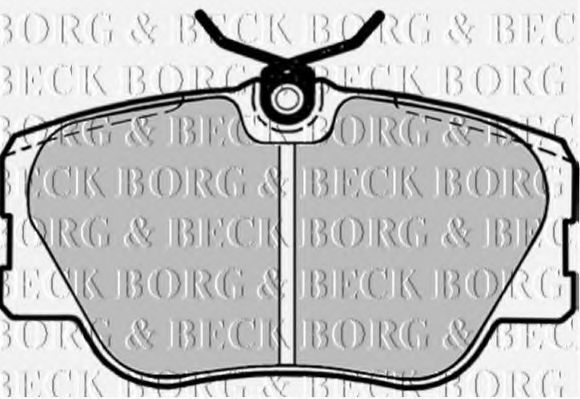 BBP1042 BORG+%26+BECK Brake System Brake Pad Set, disc brake