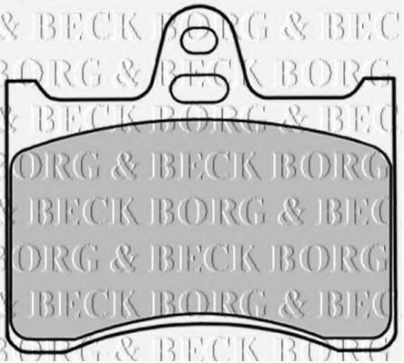 BBP1277 BORG+%26+BECK Brake Pad Set, disc brake