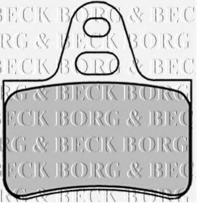 BBP1290 BORG+%26+BECK Bremsbelagsatz, Scheibenbremse