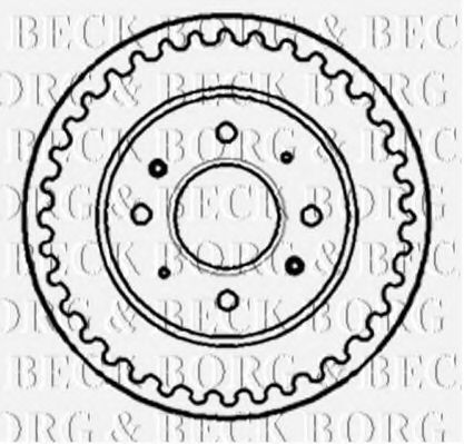 BBR7139 BORG+%26+BECK Brake System Brake Drum