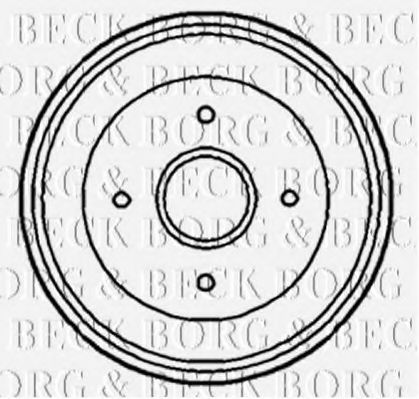 BBR7188 BORG+%26+BECK Тормозная система Тормозной барабан