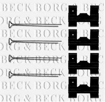 BBK1073 BORG+%26+BECK Brake Disc