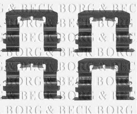 BBK1108 BORG+%26+BECK Accessory Kit, disc brake pads