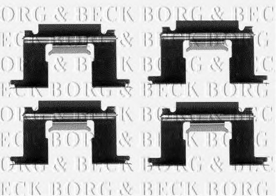 BBK1117 BORG+%26+BECK Accessory Kit, disc brake pads