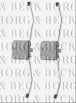 BBK1226 BORG+%26+BECK Accessory Kit, disc brake pads