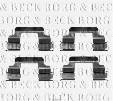 BBK1263 BORG+%26+BECK Accessory Kit, disc brake pads