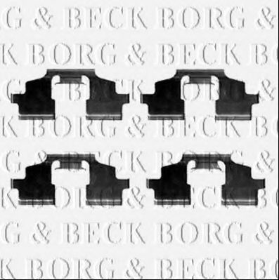 BBK1331 BORG+%26+BECK Accessory Kit, disc brake pads
