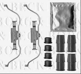 BBK1352 BORG+%26+BECK Accessory Kit, disc brake pads