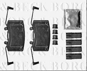 BBK1413 BORG+%26+BECK Brake System Accessory Kit, disc brake pads