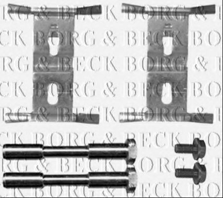 BBK1419 BORG+%26+BECK Accessory Kit, disc brake pads