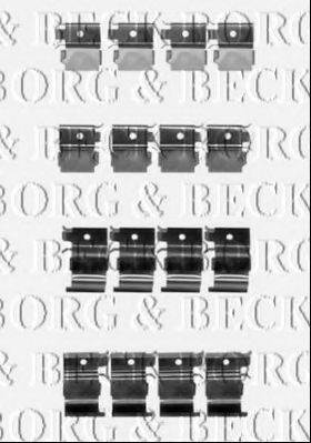 BBK1493 BORG+%26+BECK Brake System Accessory Kit, disc brake pads