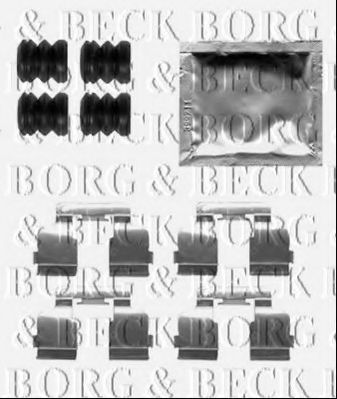 BBK1515 BORG+%26+BECK Accessory Kit, disc brake pads