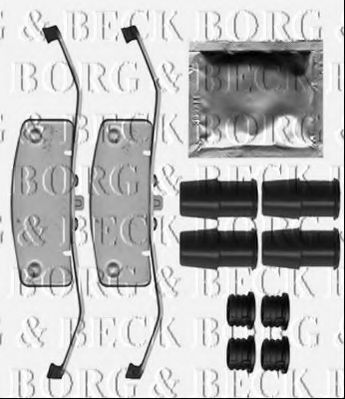 BBK1517 BORG+%26+BECK Accessory Kit, disc brake pads
