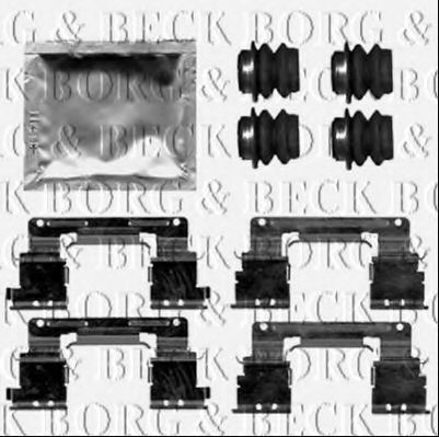 BBK1518 BORG+%26+BECK Accessory Kit, disc brake pads