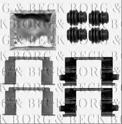 BBK1520 BORG+%26+BECK Accessory Kit, disc brake pads