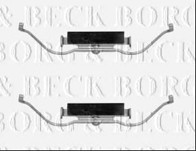 BBK1586 BORG+%26+BECK Brake System Accessory Kit, disc brake pads