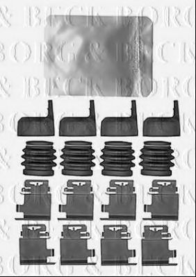 BBK1594 BORG+%26+BECK Accessory Kit, disc brake pads