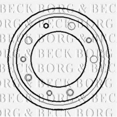 BBR7029 BORG+%26+BECK Brake System Brake Drum
