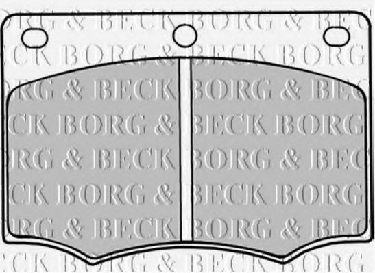 BBP1044 BORG+%26+BECK Brake Pad Set, disc brake