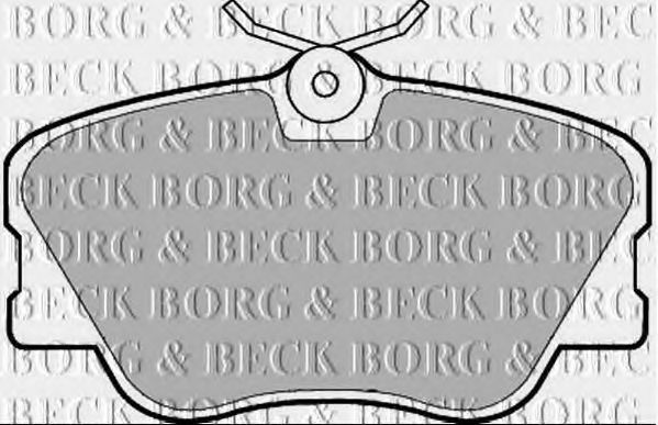 BBP1068 BORG+%26+BECK Brake Pad Set, disc brake