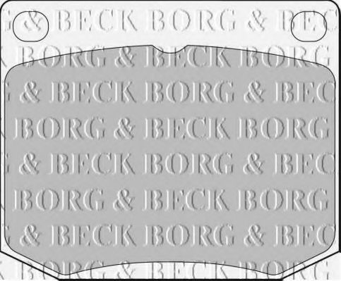 BBP1072 BORG+%26+BECK Brake Pad Set, disc brake