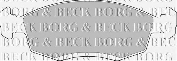 BBP1100 BORG+%26+BECK Brake Pad Set, disc brake