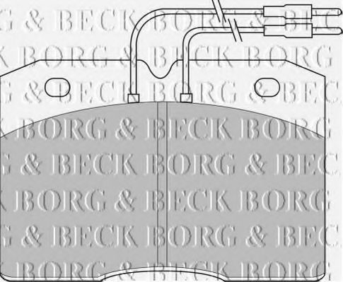 BBP1133 BORG+%26+BECK Brake Pad Set, disc brake