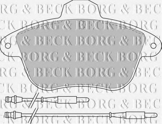 BBP1159 BORG+%26+BECK Brake System Brake Pad Set, disc brake