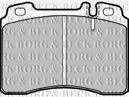 BBP1181 BORG+%26+BECK Brake Pad Set, disc brake