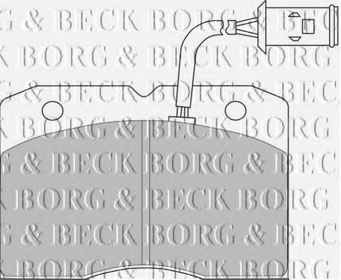 BBP1202 BORG+%26+BECK Brake System Brake Pad Set, disc brake