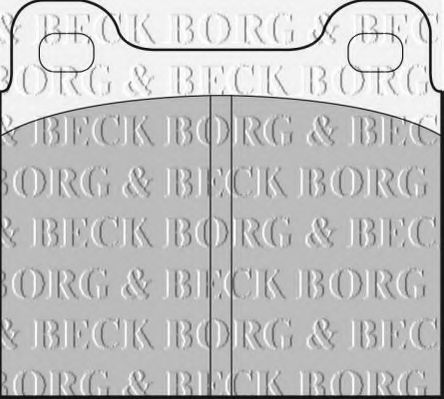 BBP1210 BORG+%26+BECK Brake Pad Set, disc brake