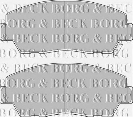 BBP1248 BORG+%26+BECK Brake System Brake Pad Set, disc brake