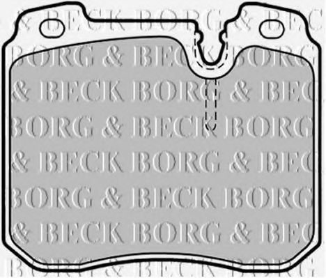 BBP1340 BORG+%26+BECK Brake Pad Set, disc brake
