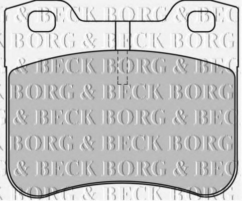 BBP1530 BORG+%26+BECK Brake Pad Set, disc brake