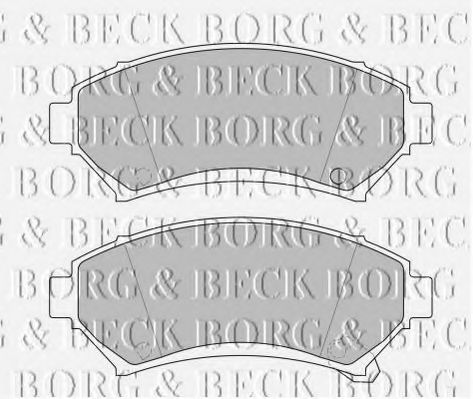 BBP1686 BORG+%26+BECK Brake System Brake Pad Set, disc brake