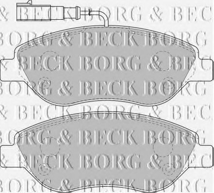 BBP1754 BORG+%26+BECK Brake Pad Set, disc brake