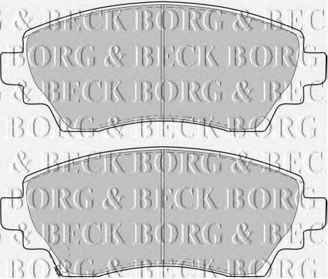 BBP1768 BORG+%26+BECK Brake System Brake Pad Set, disc brake