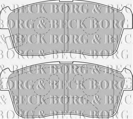 BBP1801 BORG+%26+BECK Brake System Brake Pad Set, disc brake