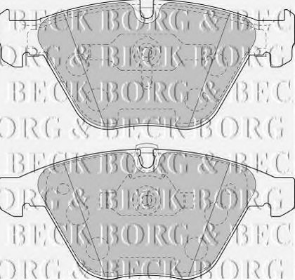 BBP1894 BORG+%26+BECK Brake Pad Set, disc brake