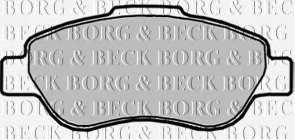 BBP1914 BORG+%26+BECK Brake Pad Set, disc brake