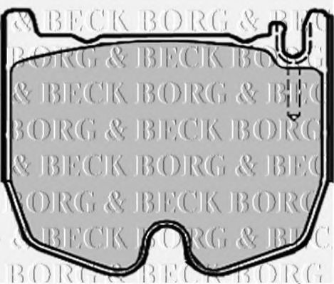 BBP1919 BORG+%26+BECK Brake Pad Set, disc brake